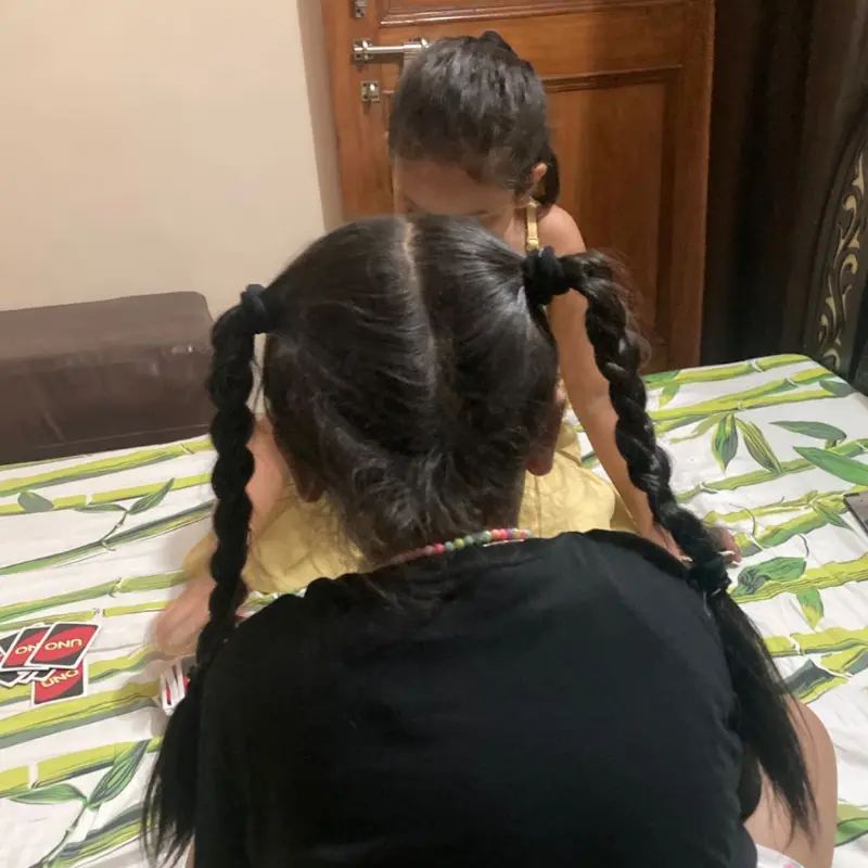 Kids playing safely at Kawach Daycare in Kanpur