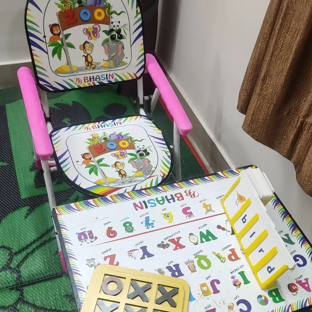 Kids playing safely at Kawach Daycare in Kanpur