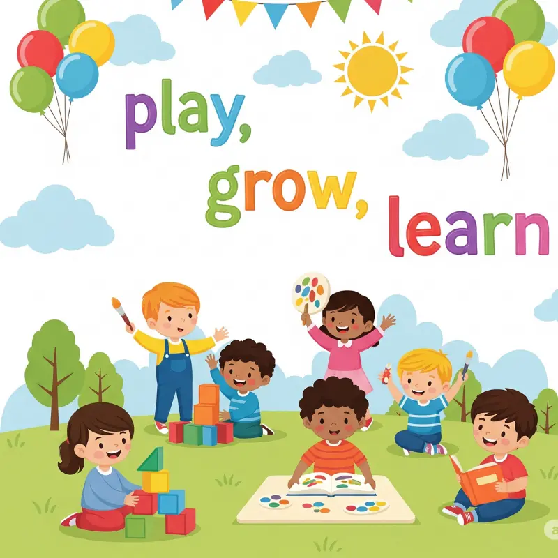 Kids playing safely at Kawach Daycare in Kanpur