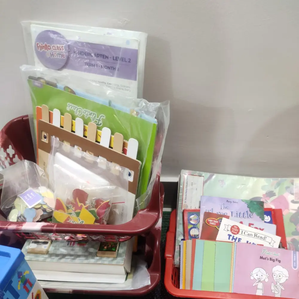 Kids playing safely at Kawach Daycare in Kanpur